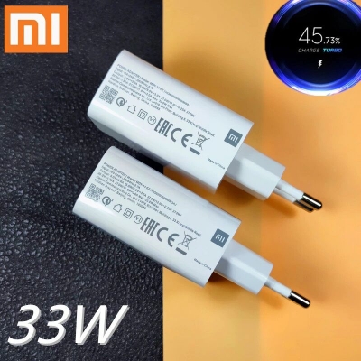 Picture of Xiaomi 33Watt, 30Watt, 27Watt EU Turbo Fast Charger QC4.0/ 3.0 Adapter 100cm 5A type c cable for Mi 11 10 9 10T pro 5G 9T Pro Redmi K30S Note9S (33 Watt,XIAOMI)