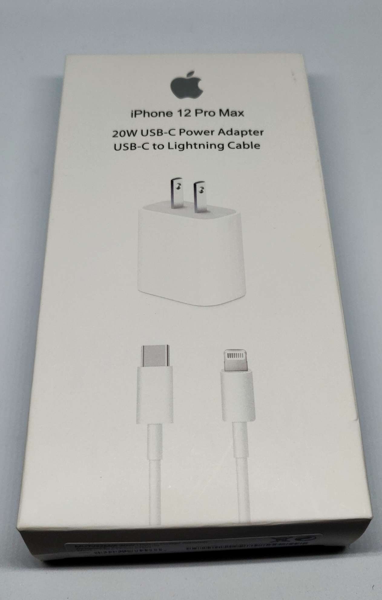 Picture of 20W Fast USB charger adapter with cable for IPhn 13/12/11/X/8/ipd (White)