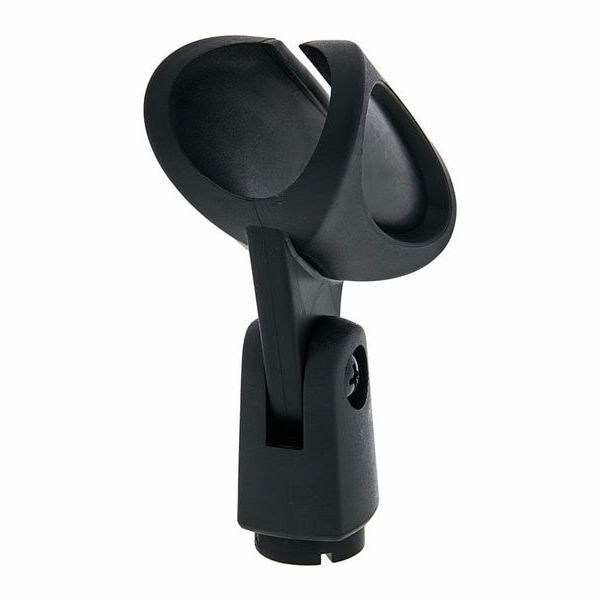 Picture of Flexible Mic Clip Microphone Stand Plastic Clamp Clip Holder Mount Mic Parts For Any Dynamic, Some Condenser (Black)
