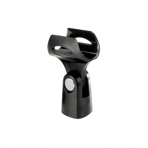 Picture of Flexible Mic Clip Microphone Stand Plastic Clamp Clip Holder Mount Mic Parts For Any Dynamic, Some Condenser (Black)