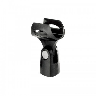 Picture of Flexible Mic Clip Microphone Stand Plastic Clamp Clip Holder Mount Mic Parts For Any Dynamic, Some Condenser (Black)