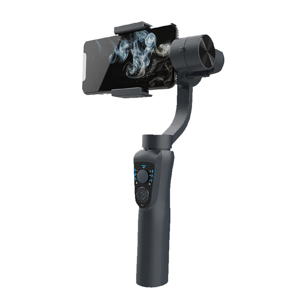Picture of S5B 3 Axis Gimbal Handheld Stabilizer Cellphone Action Camera Holder Anti Shake Video Record Smartphone Gimbal for Phone (Black)