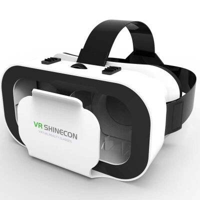 Picture of G05 Vr Box Vr Shinecon Virtual Reality 3D Glasses For 4.7- 6.53 Inch Smartphone And Slide Window For Back Facing Camera - Vr Box (White)
