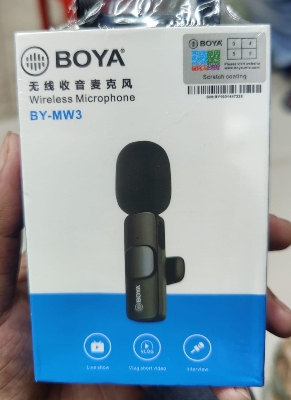 Picture of BOYA BY-MW3 Wireless Microphone Single Microphone Type C For Android Phone (Black)
