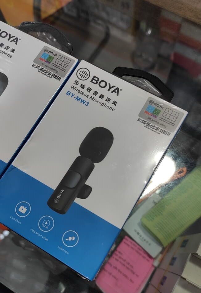 Picture of BOYA BY-MW3 Wireless Microphone Single Microphone Type C For Android Phone (Black)