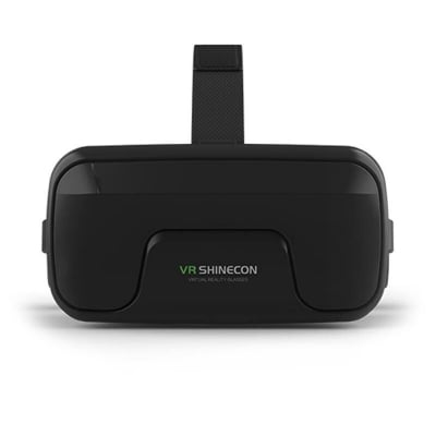 Picture of VR SHINECON G04EA VR Virtual Reality Glasses Headset Helmets Game Stereo Headphone And VR Buletooth Gamepad For 4.7-6inch Phone (Black)