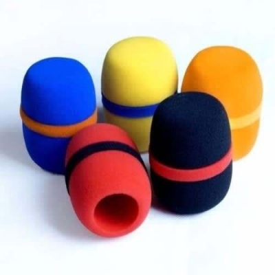 Picture of Foam Windscreen For Microphones Foam Cover Black (Black)