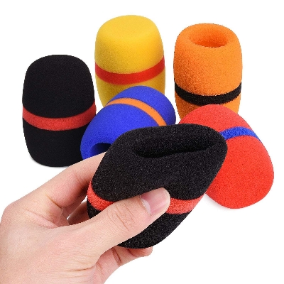 Picture of Microphone Foam Cover Replacement Multicolor 1 pcs Black (Black)