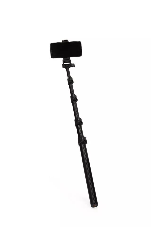 Picture of Jmary MT39 61inch Heavy Duty Aluminum Extendable Cell Phone Tripod Stand Selfie Stick Tripod with phone clip (Multicolor)