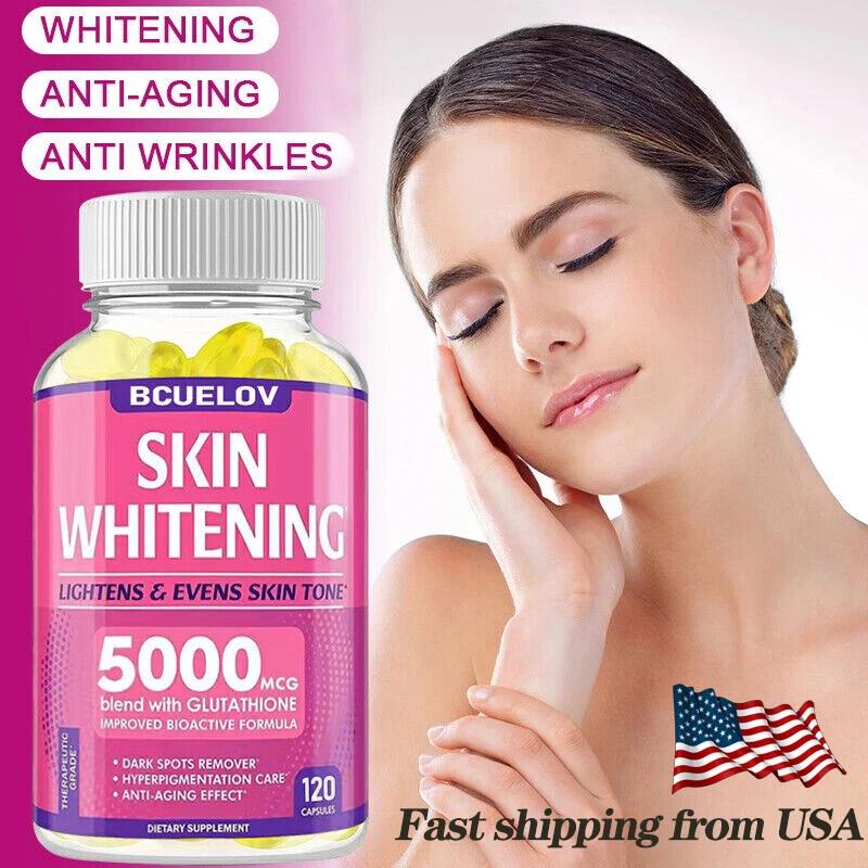 Picture of Bcuelov Skin Whitening 5000mgc with Glutathione 60 Capsules