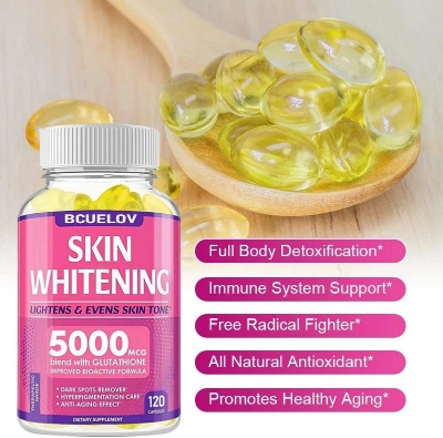 Picture of Bcuelov Skin Whitening 5000mgc with Glutathione 60 Capsules