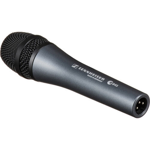 Picture of Sennheiser e 845 Supercardioid Dynamic Vocal Microphone (Black)