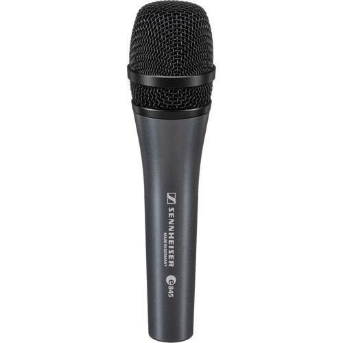 Picture of Sennheiser e 845 Supercardioid Dynamic Vocal Microphone (Black)