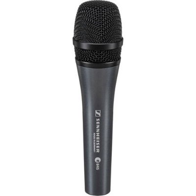 Picture of Sennheiser e 845 Supercardioid Dynamic Vocal Microphone (Black)