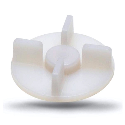 Picture of White Plastic Mixer Grinder Motor Coupler 4cm - 1pes (White)