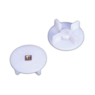 Picture of White Plastic Mixer Grinder Motor Coupler 4cm - 1pes (White)