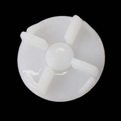 Picture of White Plastic Mixer Grinder Motor Coupler 4cm - 1pes (White)