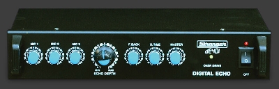 Picture of Stranger Digital Echo DE 401 Mixer 3 Channel Mixer Preamplifier for Echo, Reverb, Chorus, Effects (Multicolor)