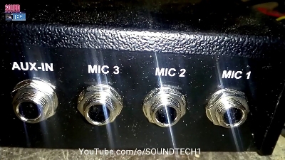 Picture of Stranger Digital Echo DE 401 Mixer 3 Channel Mixer Preamplifier for Echo, Reverb, Chorus, Effects (Multicolor)
