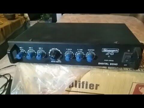 Picture of Stranger Digital Echo DE 401 Mixer 3 Channel Mixer Preamplifier for Echo, Reverb, Chorus, Effects (Multicolor)