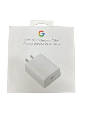Picture of Google 30W USB-C Charger Fast Charging Pixel Phone Charger (White,Google)