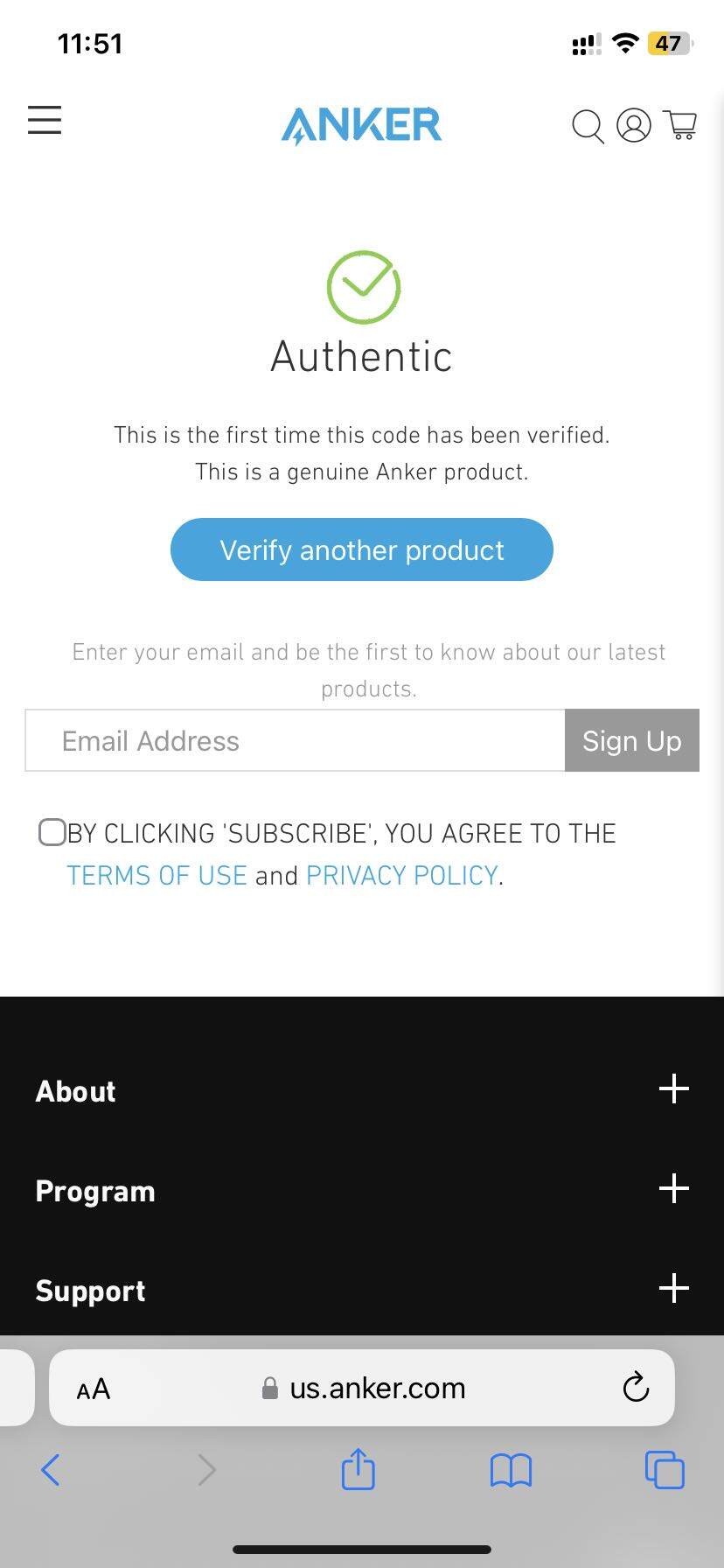 Picture of Anker 313 GaN 30W Foldable Charger USB C Power IQ 3.0 Verified Product (Multicolor)