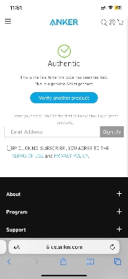 Picture of Anker 313 GaN 30W Foldable Charger USB C Power IQ 3.0 Verified Product (Multicolor)