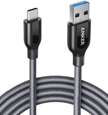 Picture of Anker 322 USB A to USB C Cable Fast Charge Data Transfer Braid for Huawei Xiaomi Samsung Oneplus Vivo OPPO Realme USB-C Phones, Tablets (Multicolor)