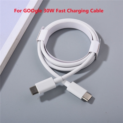 Picture of Google Pixel 30W USB-C To USB-C Fast Charging Data Cable For MacBook google pixel 6 7 5 (Multicolor)