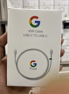 Picture of Google Pixel 30W USB-C To USB-C Fast Charging Data Cable For MacBook google pixel 6 7 5 (Multicolor)