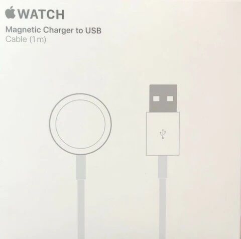 Picture of Magnetic Charger USB Cable Apple Watch Wireless Charger 1m (Not Adapter) White (Original)