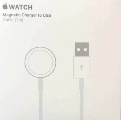 Picture of Magnetic Charger USB Cable Apple Watch Wireless Charger 1m (Not Adapter) White (Original)