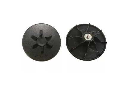 Picture of 5.5 CM Spare Parts for Blender Plastic Pulley Motor Coupler - 1 Unit (Black)