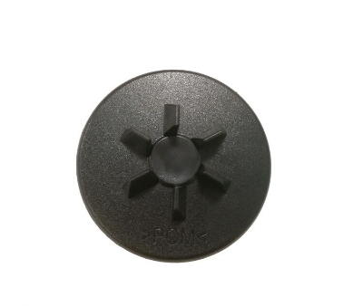 Picture of 5.5 CM Spare Parts for Blender Plastic Pulley Motor Coupler - 1 Unit (Black)