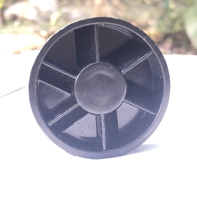 Picture of Plastic Mixer Grinder Motor Coupler 4cm with Screw Black- 1 pcs (Black)