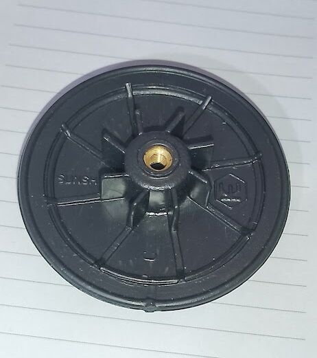 Picture of Plastic Mixer Grinder Motor Coupler 7cm with Screw hole  Black- 1 pcs (Black)