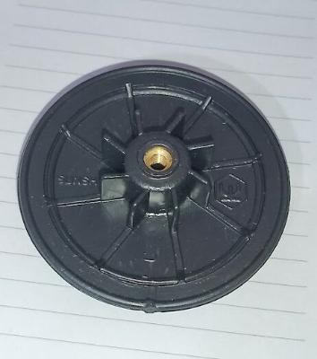 Picture of Plastic Mixer Grinder Motor Coupler 7cm with Screw hole  Black- 1 pcs (Black)