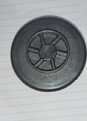Picture of Plastic Mixer Grinder Motor Coupler 7cm with Screw hole  Black- 1 pcs (Black)