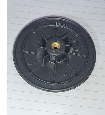 Picture of Plastic Mixer Grinder Motor Coupler 7cm with Screw hole  Black- 1 pcs (Black)