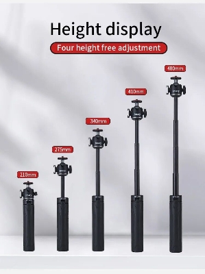 Picture of Jmary MT29 Desktop Extension Tripod Multifunction Interface universal Compatibility - Black (Black)