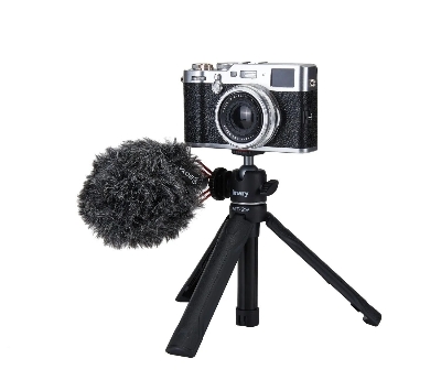 Picture of Jmary MT-27 Portable Tripod Stand With Mobile holder -Black (Black)