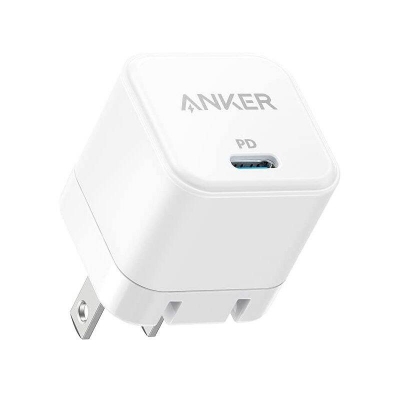 Picture of Anker Power Port III 20W Cube PD USB-C  Adapter for iPhone 14/14 Plus/14 Pro/14 Pro Max/13, Galaxy, Pixel 4/3, iPad/iPad Mini, and More  (Cable Not Included) (Multicolor,Apple)