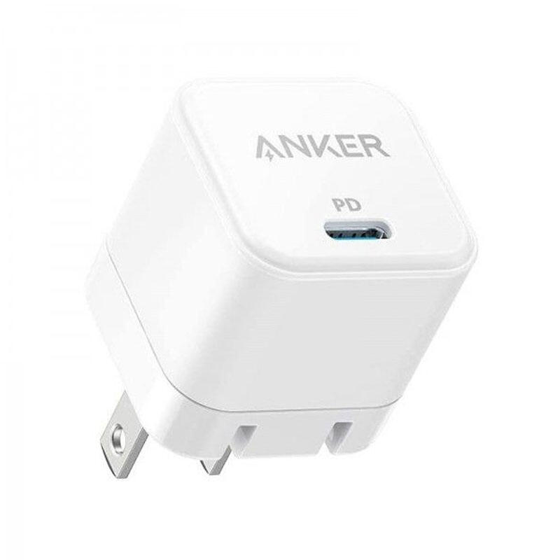 Picture of Anker Power Port III 20W Cube PD USB-C  Adapter for iPhone 14/14 Plus/14 Pro/14 Pro Max/13, Galaxy, Pixel 4/3, iPad/iPad Mini, and More  (Cable Not Included) (Multicolor,Google)