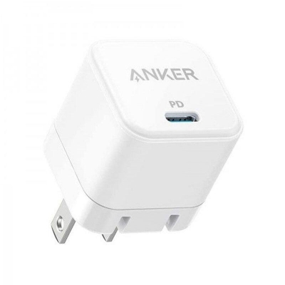 Picture of Anker Power Port III 20W Cube PD USB-C  Adapter for iPhone 14/14 Plus/14 Pro/14 Pro Max/13, Galaxy, Pixel 4/3, iPad/iPad Mini, and More  (Cable Not Included) (Multicolor,Google)