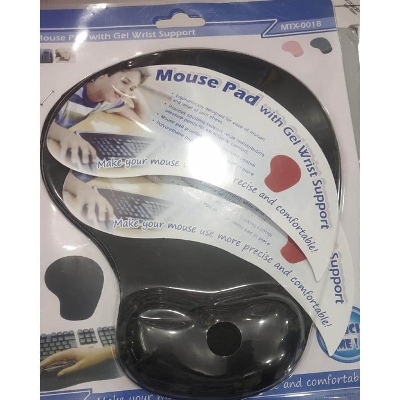 Picture of Mouse Pad Wrist Rest Ergonomic Comfort Wrist Gel Rest Support Mat Mouse Mice Pad (Multicolor)