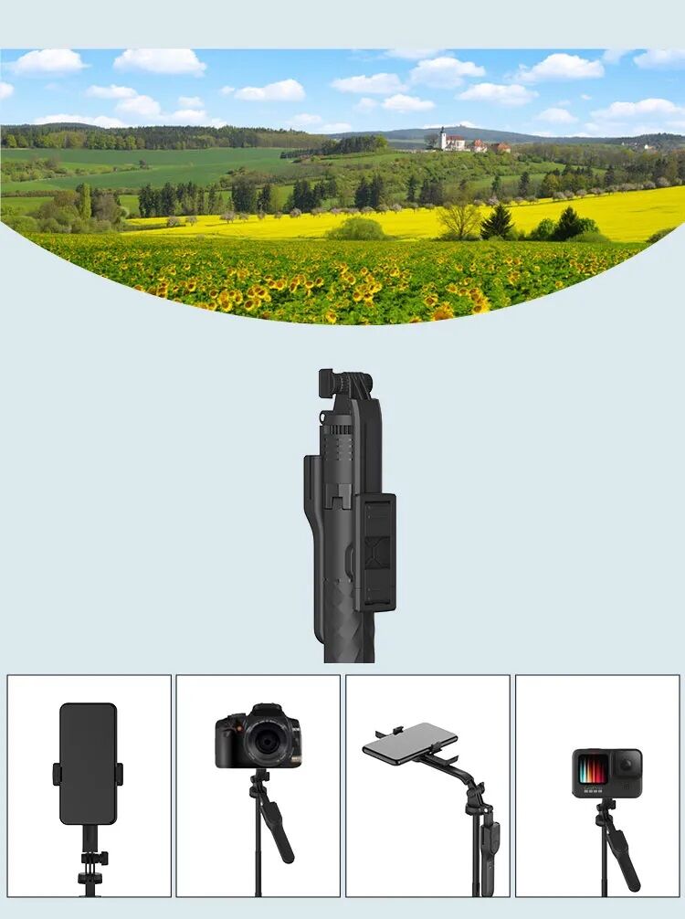 Picture of JMARY KT-239 1.75M stick stick & tripod 2-in-1 (Black)
