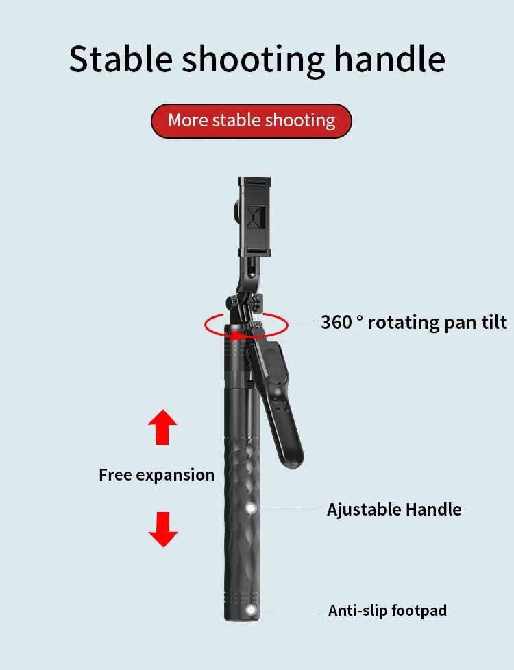 Picture of JMARY KT-239 1.75M stick stick & tripod 2-in-1 (Black)