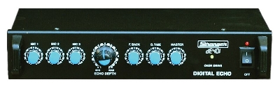 Picture of Stranger Digital Echo DE 401 Mixer 3 Channel Mixer Preamplifier for Echo, Reverb, Chorus, Effects (Multicolor)