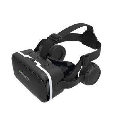 Picture of VR SHINECON G04E VR Headset Version Virtual Reality Glasses Stereo Headphones 3D Glasses Headset Helmets Support 4.7-6.53 inch Large Screen Smartphone (Black)