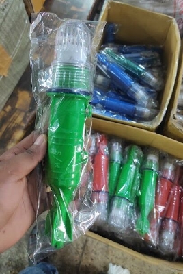 Picture of Underwater LED Fishing Light Underwater LED Twinkle Torpedo Fishing Net Light Attracting Fishing Light (Multicolor)
